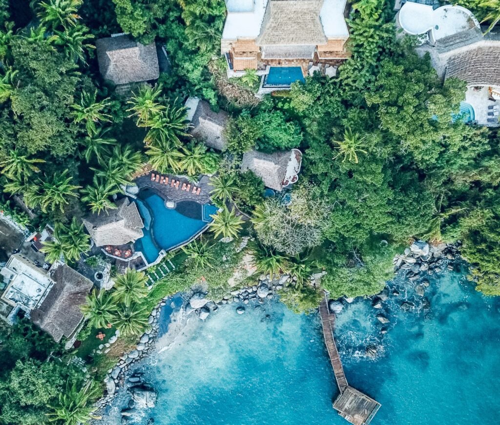 Sayulita Transportation Beach Aerial View