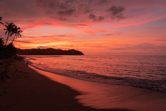 Sayulita Transportation Beach Sunset